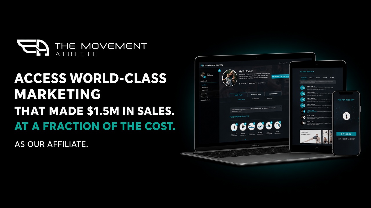 Access world-class marketing that made $1.5M in sales, at a fraction of the cost, as our affiliate