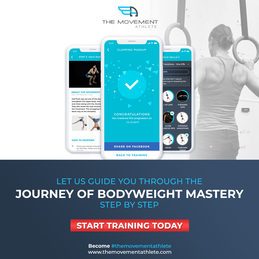Let us guide you through bodyweight mastery step by step